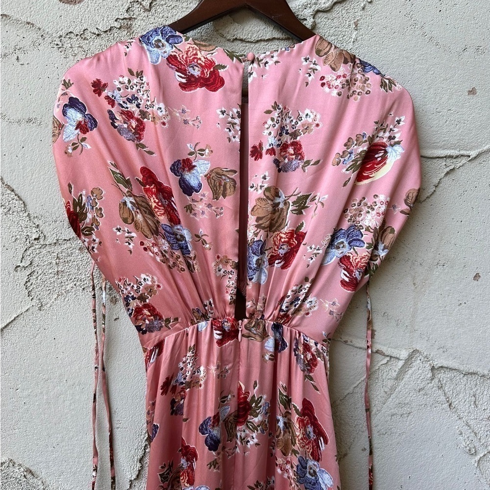 Cinq A Sept Martine Dress in Bare Rose Multi I Size 2 NWT - Picture 12 of 14